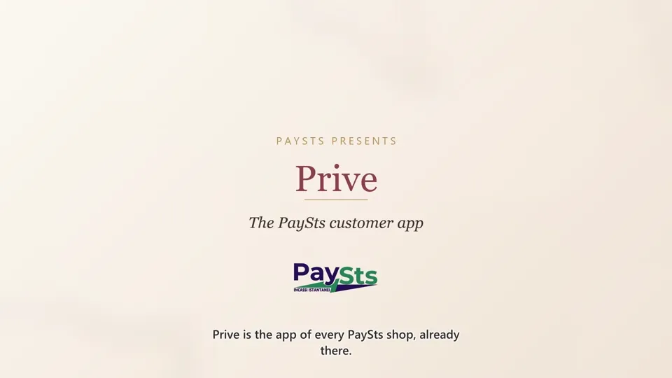 Prive, your customers' app: offers, one-tap payments, in-store QR and gift lists